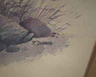 Bison Print by R. Dorman second image