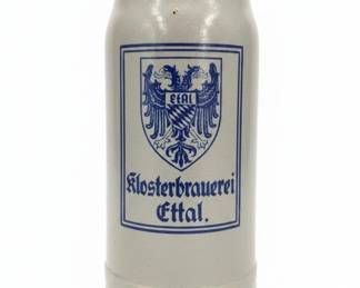 Klosterbrauerei Ettal .L Stoneware Beer Stein