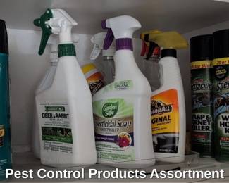 Pest Control Products Assortment