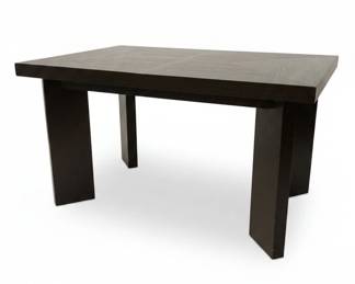 West Elm Dark Wood Dining Table
