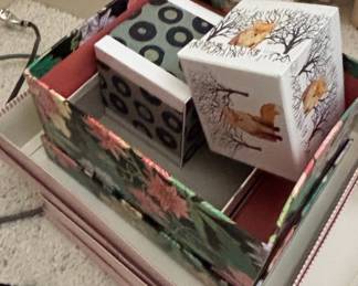 Decorative Storage Boxes Set