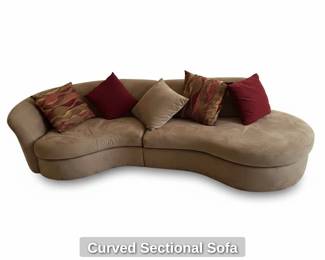 Curved Sectional Sofa