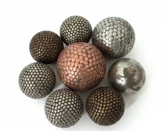 Set of Decorative Petanque Boules