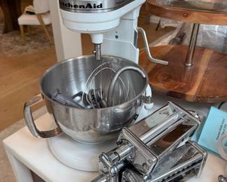 KitchenAid with Pasta Making Attachments 