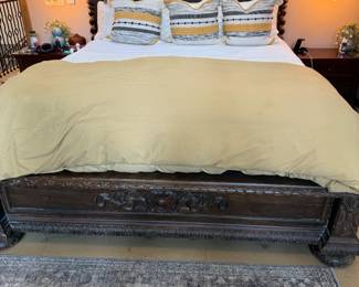 King Size RH Restoration Hardware Bed