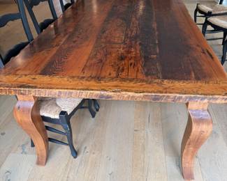 10' Long x 4' Wide Dining Table