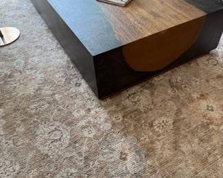 Arhaus Coffee Table 38" Wide x 80" Long x 15" High