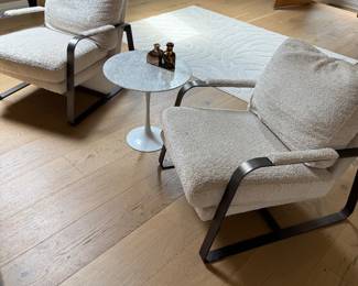 Pair of Modern Club Chairs