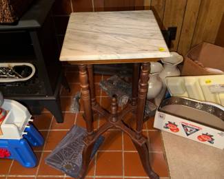 MARBLE TOP TABLE