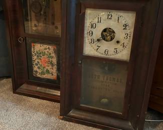 Antique clock cases