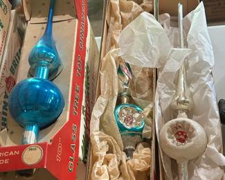 Vintage tree toppers