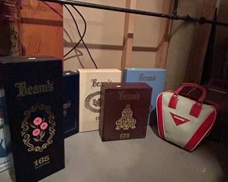 Boxed Jim Beam decanters