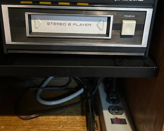 Vintage 8 track player