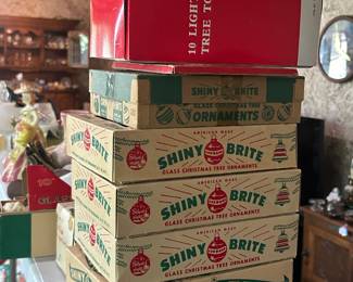 Lots of shiny Brite bulbs
