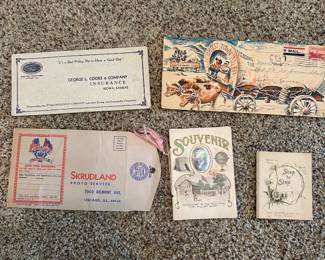 Vintage souvenir items