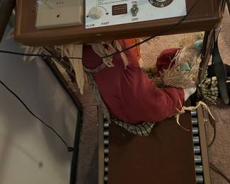 Vintage treadmill. Works