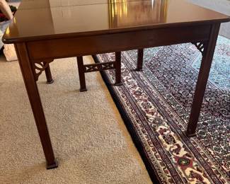 Mahogany Table (Opened)