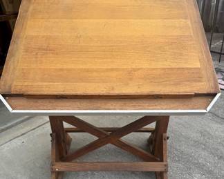 Vintage Weber Drafting Table (Canada) 31x26.5x42
