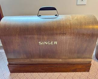 Item #67  Original Bentwood Case for Singer 301