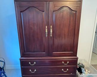 Henkel-Harris Mahogany TV Cabinet