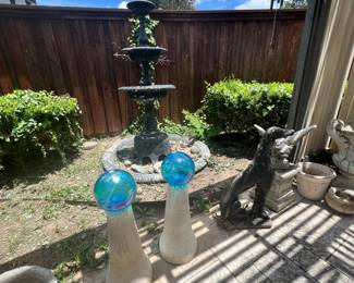 Stone Statue and Decor
