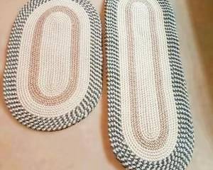 Braided Oval Area Rugs / Runners SIX RUGS TOTAL