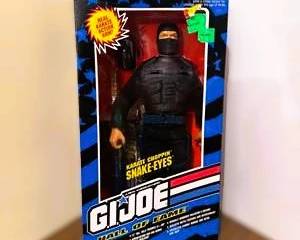 GI Joe Hall of Fame Snake Eyes Action Figure - Brand New Vintage Collectible