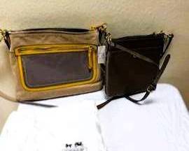 Coach Handbag Pair - Style 22432 and Style CC626