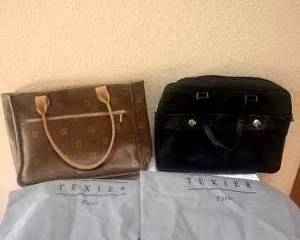 Texier Paris Handbag Collection – Designer Leather Tote & Satchel Pair