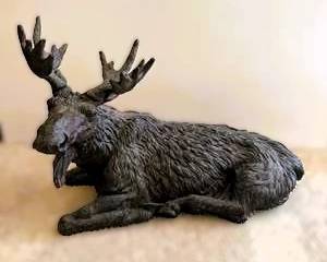 Large Moose Statue