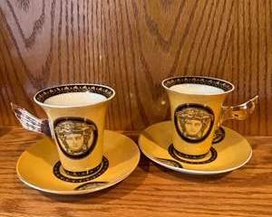 Ceramics Demitasse Cup & Saucer Set