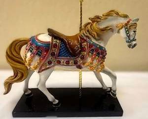 First edition Trail of Painted Ponies "Bedazzled" Carousel Horse Figurine