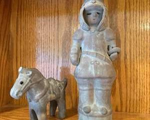 Vintage Inuit/Eskimo Stone Carving Lot