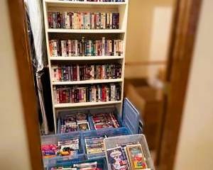 Huge Lot of Vintage VHS tapes - including Unopened Classic Disney movies
