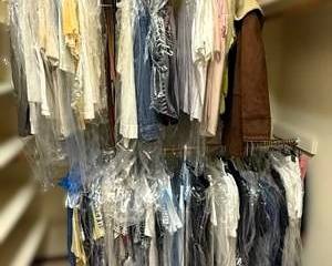 Large Clothing & Comfort Shoe Lot – Men's & Women's Apparel, Shoes, and Accessories