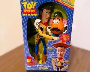 Disney Pixar Toy Story & Beyond Talking Woody and Mr. Potato Head Figure Set