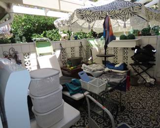 Patio area.