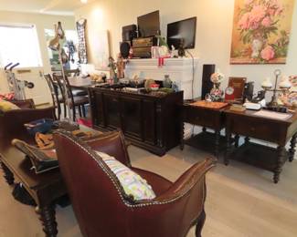 Living room area.