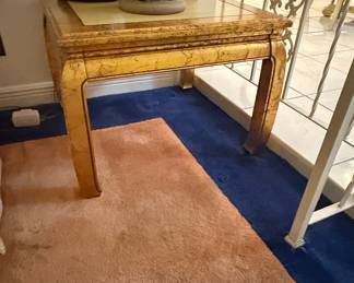 Hollywood Regency Chinoiserie Side Table