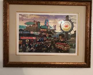 Alexander Chen Fisherman's Wharf Limited Edition Print