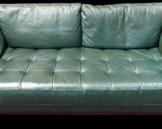 Pair of Roche Bobois Leather Sofas