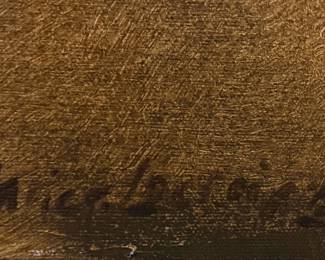 Marie Pierre LaCroix Texas Artist Signature