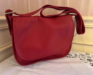 Women's Vintage Coach Red Patricia's Legacy Bag (New Out of Box)