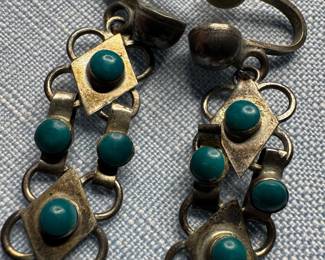 Sterling Silver & Turquoise Earrings