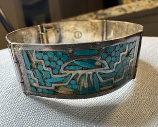 Sterling Silver & Turquoise Bracelet