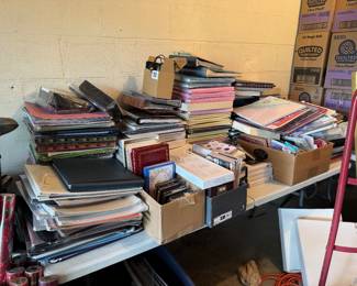 Large Collection of Scrapbooking Supplies