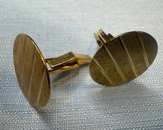 14K Gold Cuff Links