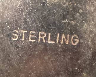 Sterling Silver & Turqoise Clip Earrings