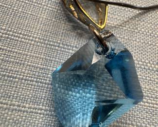 Sterling Silver with Swarovski Crystal Pendant