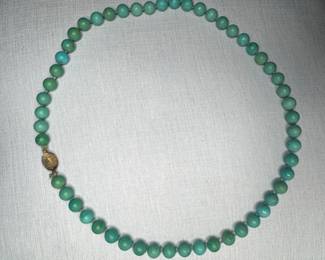 Sterling Silver & Turquoise Necklace 